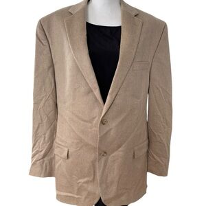 Vintage Saks Fifth Avenue me s 100% cashmere blazer size 46 Long
